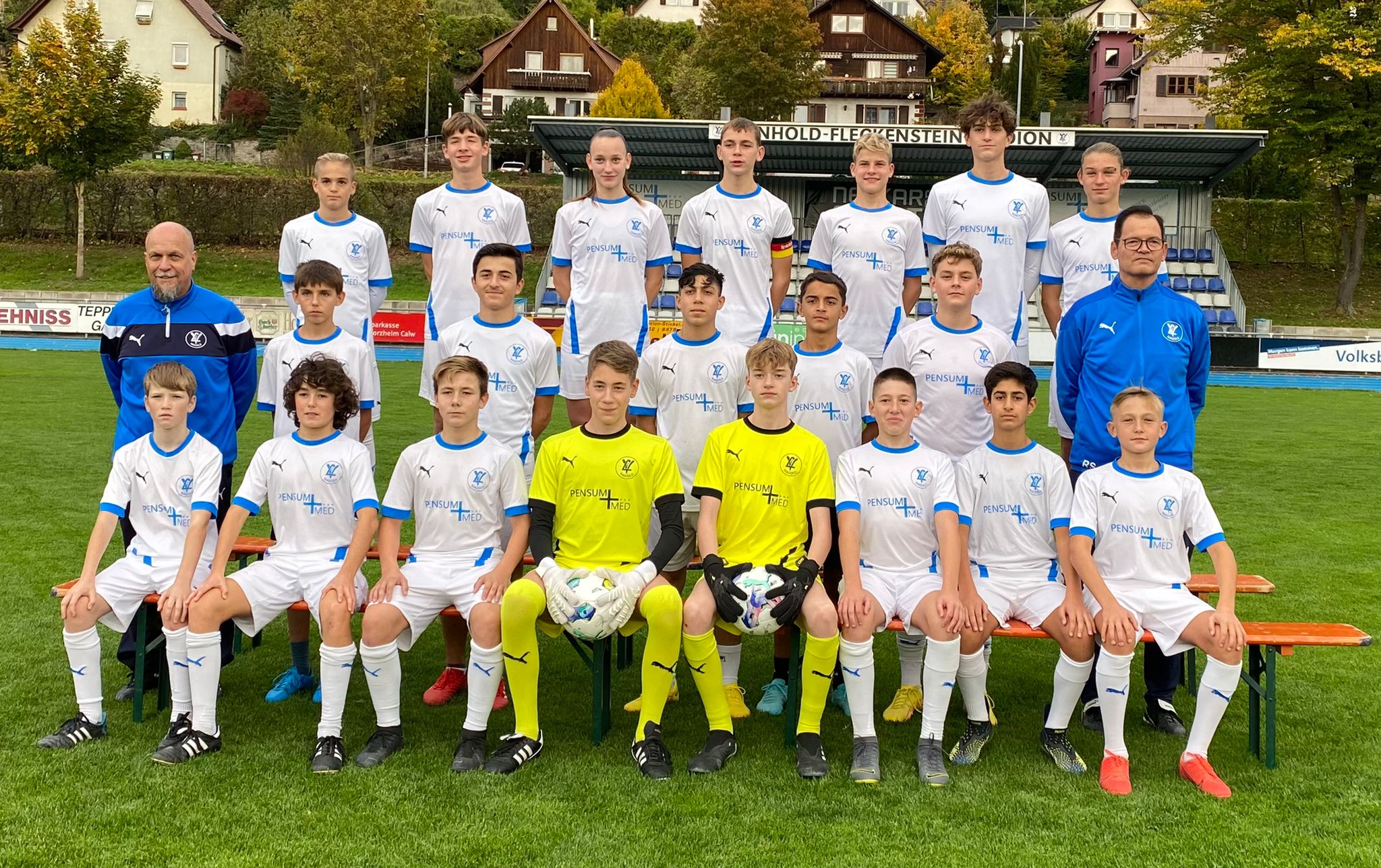 U15-Junioren des VfL Nagold